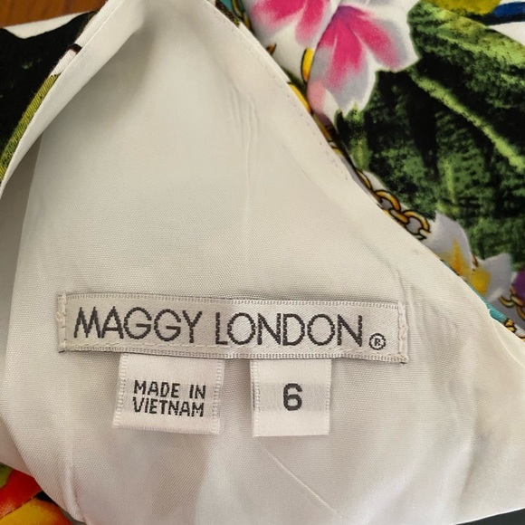 Maggy London Multicolor Floral Dress - Picture 2 of 4